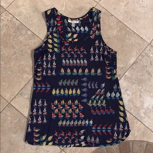 J Crew navy tank top